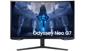SAMSUNG Odyssey Neo G7 G75NB 32" UHD VA 165Hz Ívelt Gaming monitor (LS32BG750NPXEN)