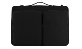 Next One Slim Shoulder Bag - válltáska, Macbook Pro 16-hoz (AB1-MBP16-SHBAG) Fekete