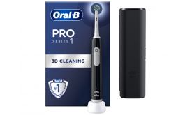 Oral-B PRO1 X-Clean elektromos fogkefe (10PO010404) Fekete + útitok