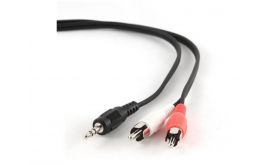 GEMBIRD 3,5mm Jack - 2x RCA Audio kábel, 1,5m (CCA-458)