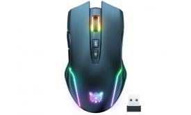 Onikuma CW905 2.4G vezeték nélküli gamer egér, fekete
