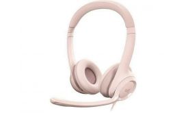 LOGITECH H390 USB Mikrofonos Fejhallgató (981-001281) Rózsaszín