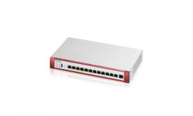 ZYXEL Tűzfal 4x2.5-GbE port(2xPOE+) + 8x1-GbE + 1xUSB 3.0 + 1konzol port + 1 év Security Bundle, (USGFLEX500H-EU0102F)