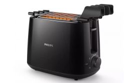 Philips Daily Collection kenyérpirító (HD2583/90) fekete