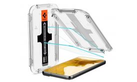 SPIGEN EZ FIT képernyővédő üveg 2db,  ÁTLÁTSZÓ - Samsung Galaxy S22 5G (AGL04151)