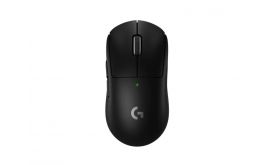 LOGITECH Egér - G Pro X SUPERLIGHT 2 Vezeték Nélküli Gaming LIGHTSPEED, Fekete (910-006630)