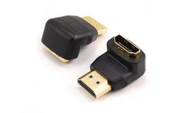 SBOX HDMI-F/M-90/R, ADAPTER HDMI Male -> HDMI Male 90° átalakító (AD.HDMI-F/M-90/R)