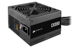 CORSAIR CX Series CX550, 550W, 12cm, 80 PLUS Bronze Tápegység (CP-9020277-EU)