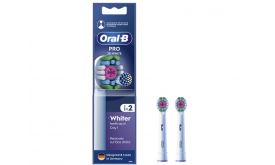 Oral-B EB18-2 Pro 3D White, fogkefe pótfej, 2db