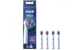 Oral-B EB18-4 Pro 3D White, fogkefe pótfej, 4db