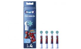 Oral-B EB10-4 Kids Spiderman pótfej, 4db