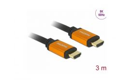 DELOCK kábel HDMI male / male összekötő 48 Gbps 8K 60Hz 3m (86987)