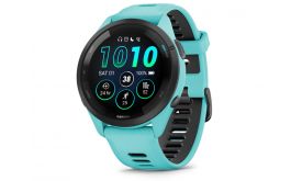 GARMIN Forerunner 265 okosóra (010-02810-12) aqua-fekete