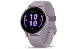 GARMIN Vívoactive 5 okosóra (010-02862-13) orchidea, szilikon szíjjal
