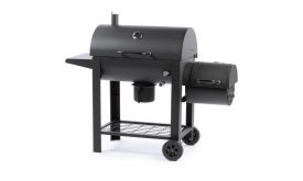 FIELDMANN FZG 1018 faszenes grillsütő 2 in 1 füstölővel (50007328)