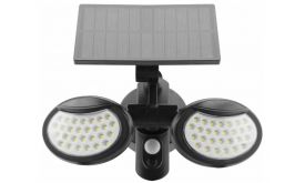 Entac ESL2H-SMD napelemes mozgásérzékelős fali lámpa (duo) (ENTESL2HSMD)