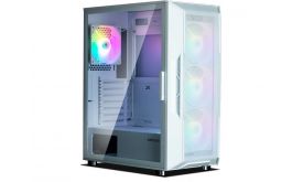 ZALMAN I3 NEO Midi ATX PC ház, Tápegység nélkül, Fehér (I3 NEO WHITE)
