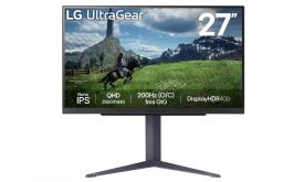 LG UltraGear 27" QHD Nano IPS Gaming monitor (27GS85Q-B.AEU)