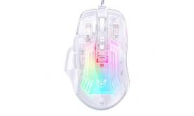 Onikuma CW923 RGB átlátszó Gamer egér