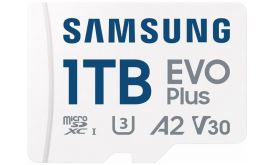 SAMSUNG EVO Plus microSDXC kártya + Adapter, 1TB (MB-MC1T0SA/EU)