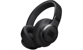 JBL Live 770NC Vezeték nélküli over-ear NC fejhallgató, Fekete (JBLLIVE770NCBLK)