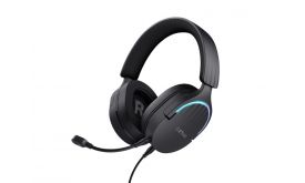 TRUST GXT490 FAYZO 7.1 USB vezetékes fejhallgató mikrofonnal, fekete