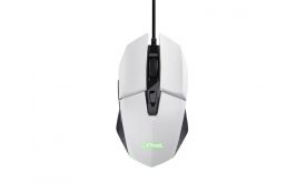 TRUST GXT109W FELOX Gaming vezetékes optikai egér, fehér