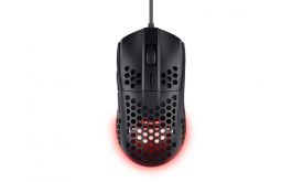 TRUST GXT928 HELOX ultra könnyű vezetékes optikai egér, fekete