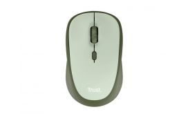 TRUST YVI+ ECO vezeték nélküli optikai egér (24552) zöld