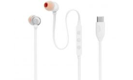 JBL Tune 310 USB-C Vezetékes fülhallgató, Fehér (JBLT310CWHT)