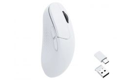 Keychron M3 Mini Bluetooth / vezeték nélküli egér, fehér