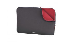 HAMA NEOPRENE 15,6 notebook tok (00216510) szürke/piros