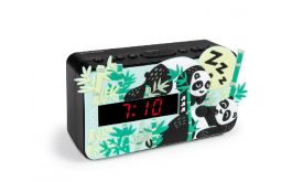 Bigben Kids Panda ébresztőóra cserélhető előlappal
