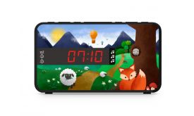 Bigben Kids Stories Dual ébresztőóra cserélhető előlappal