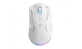 Onikuma CW917 Dual-Mode Vezeték Nélküli Gamer Egér, fehér