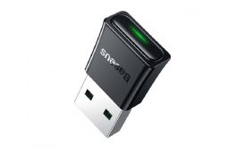 BASEUS bluetooth adapter (USB, v5.3, mini) FEKETE