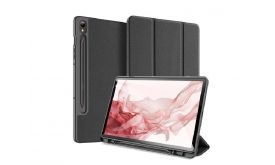 DUX DUCIS DOMO [Samsung Galaxy Tab S9] aktív, oldalra nyíló tok FEKETE