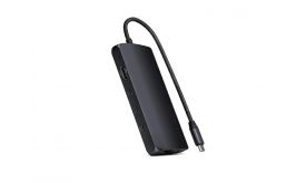 Satechi USB-C MultiPort Adapter 8K with Ethernet V3, fekete (ST-P8KED)