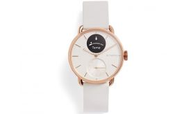 Withings Scanwatch 2 / 38mm okosóra zafír üveg rozsdamentes acél tok, fehér szíjjal (HWA10-MODEL 3-ALL-INT)