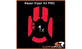 Corepad Mouse Rubber Sticker #755 - Razer Viper V2 PRO Wireless gaming Soft Grips, piros (CG75500)