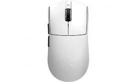 ATK Blazing Sky X1 Pro Max optikai USB / vezeték nélküli gaming egér, fehér (X1 PRO MAX WHITE)