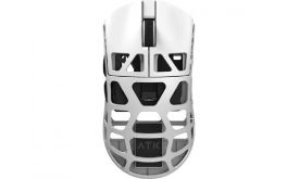 ATK Fierce X 8K optikai USB / vezeték nélküli gaming egér, fehér (FIERCE X 8K WHITE)