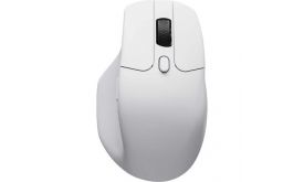 Keychron M6 4K optikai vezeték nélküli egér, fehér (M6-A5 WHITE)