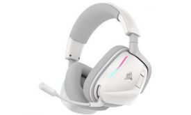 CORSAIR VOID v2 Wireless Gaming Headset, Dolby Atmos Vezeték Nélküli fejhallgató, fehér (CA-9011380-WW)