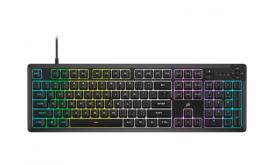 CORSAIR K55 CORE RGB Vezetékes Gaming Billentyűzet, US, fekete (CH-9226C65-NA)