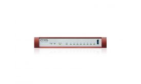 ZYXEL Tűzfal 8x1-GbE port + 1xUSB 3.0 + 1xkonzol port (USGFLEX100H-EU0101F)