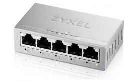ZYXEL 5x1000Mbps, Fémházas Asztali Switch (GS-105BV5-EU0101F)