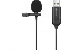 SANDBERG Streamer USB Clip Mikrofon (126-40)