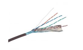 Legrand Linkeo fali kábel Cat5e (F/UTP) 4 érpár (AWG25) LSZH barna Eca, 305m - 632718