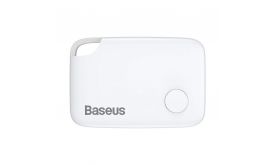 BASEUS T2PRO bluetooth nyomkövető (kulcstartóra, táskára, autóba, valós idejű nyomkövetés, CR2032 elem) FEHÉR (FMTP000002)